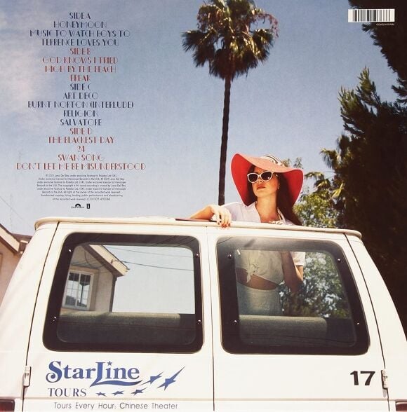 Lana Del Rey - Honeymoon 2'li Plak