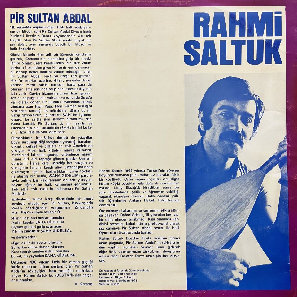 Rahmi Saltuk – Dosttan Dosta 1