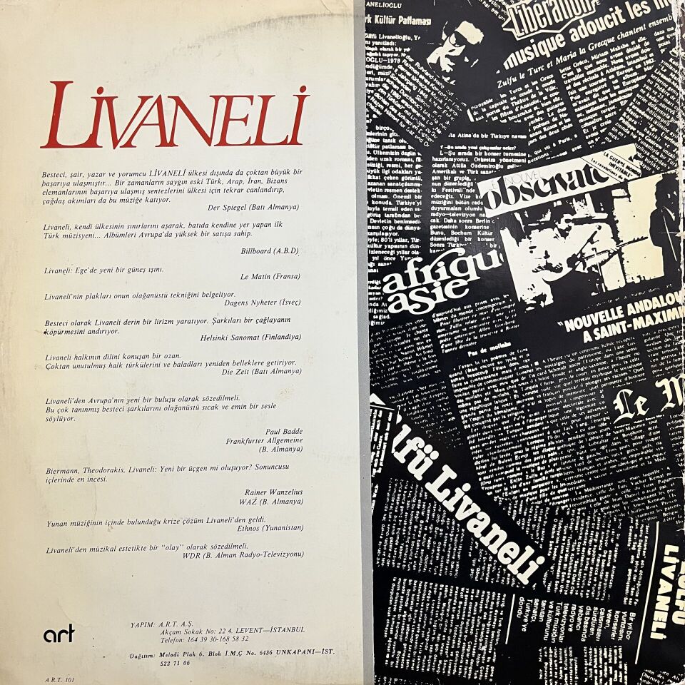 Zülfü Livaneli – Ada
