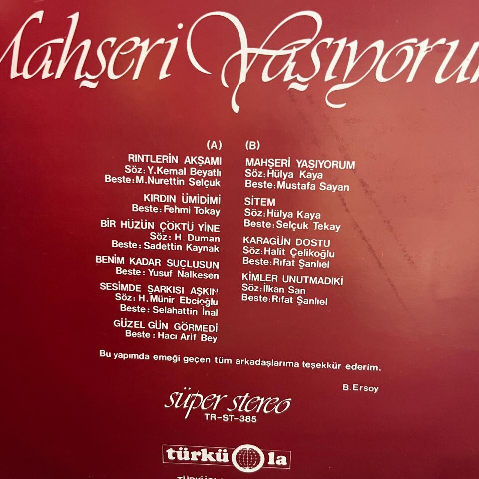 Bülent Ersoy – Mahşeri Yaşıyorum