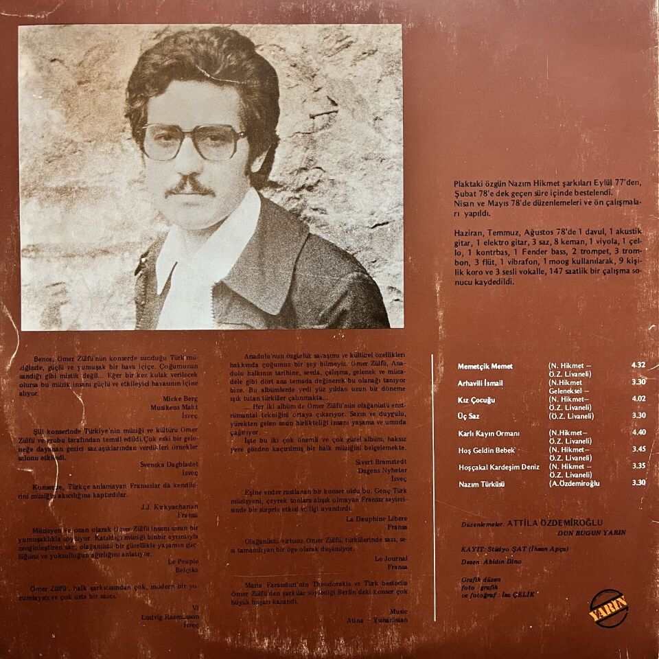 ZÜLFÜ LİVANELİ NAZIM TÜRKÜSÜ