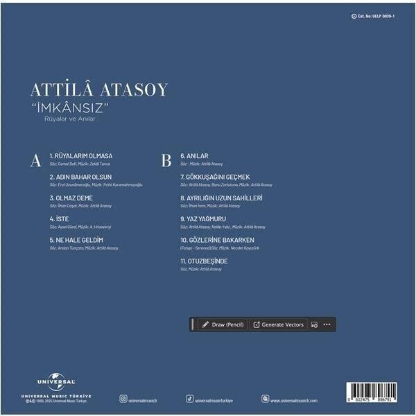 Atilla Atasoy - İmkansız Plak