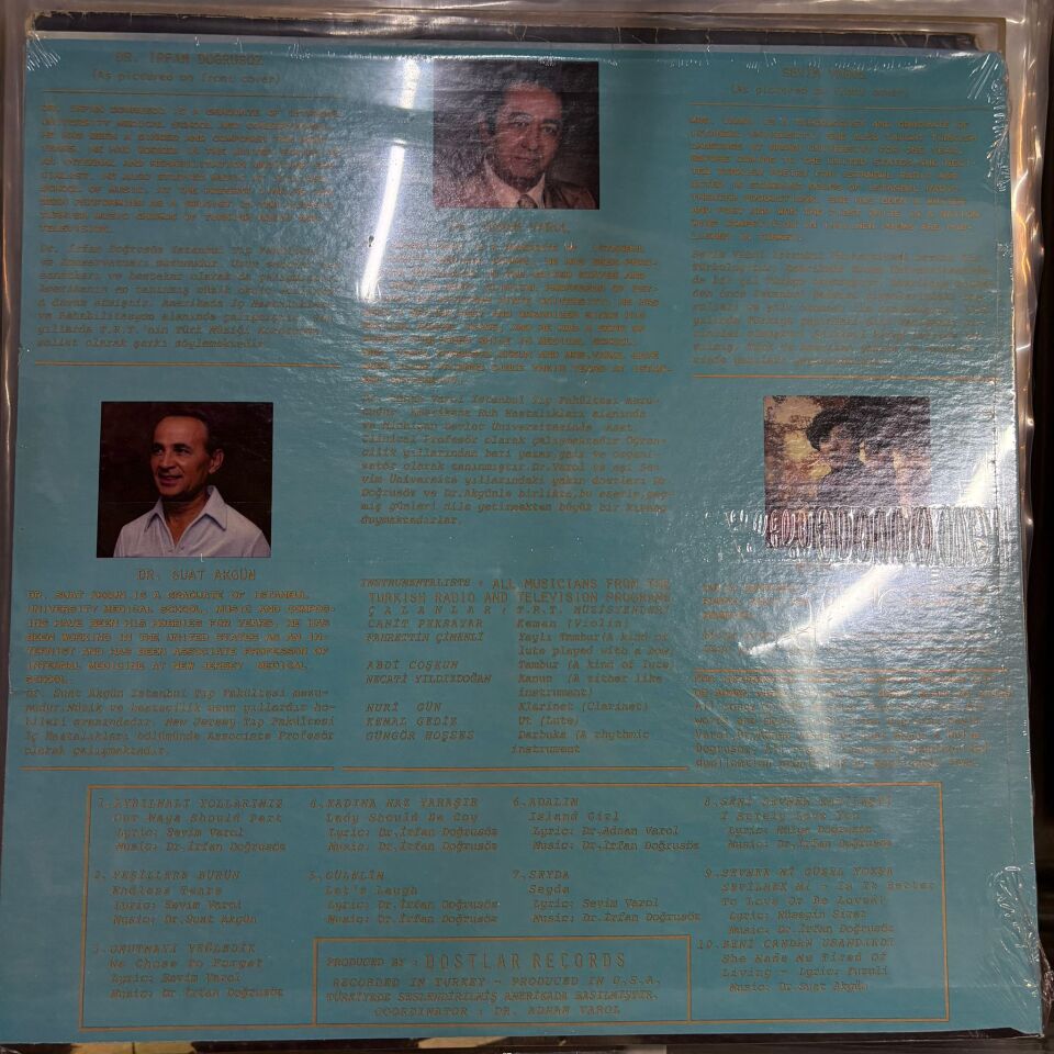 Irfan Doğrusöz, Sevim Varol – A Feast Of Turkish Music And Poetry