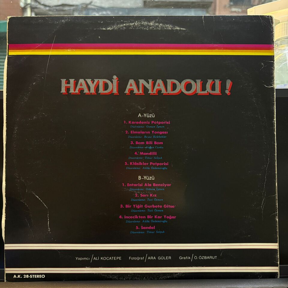 Haydi Anadolu ! (Modern Sound Of Anatolia / Modern Türküler, Klasikler ve Oyun Havaları)