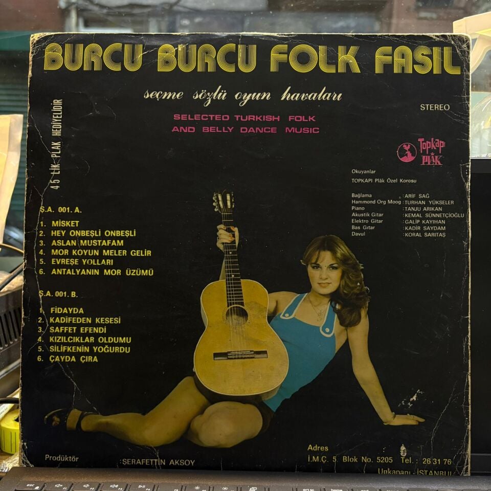 Topkapı Plak Özel Korosu – Burcu Burcu Folk Fasıl (Selected Turkish Folk And Belly Dance Music)