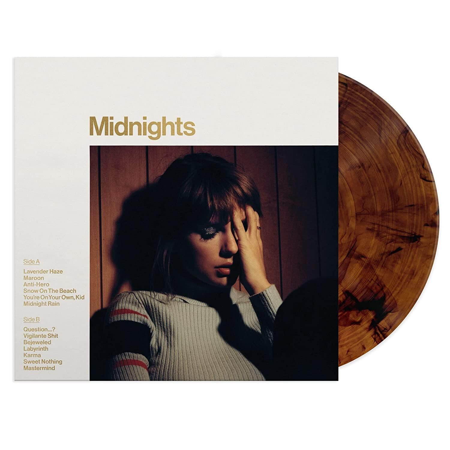 Taylor Swift - Midnights (mahogany) (Yeni Baskı Plak)