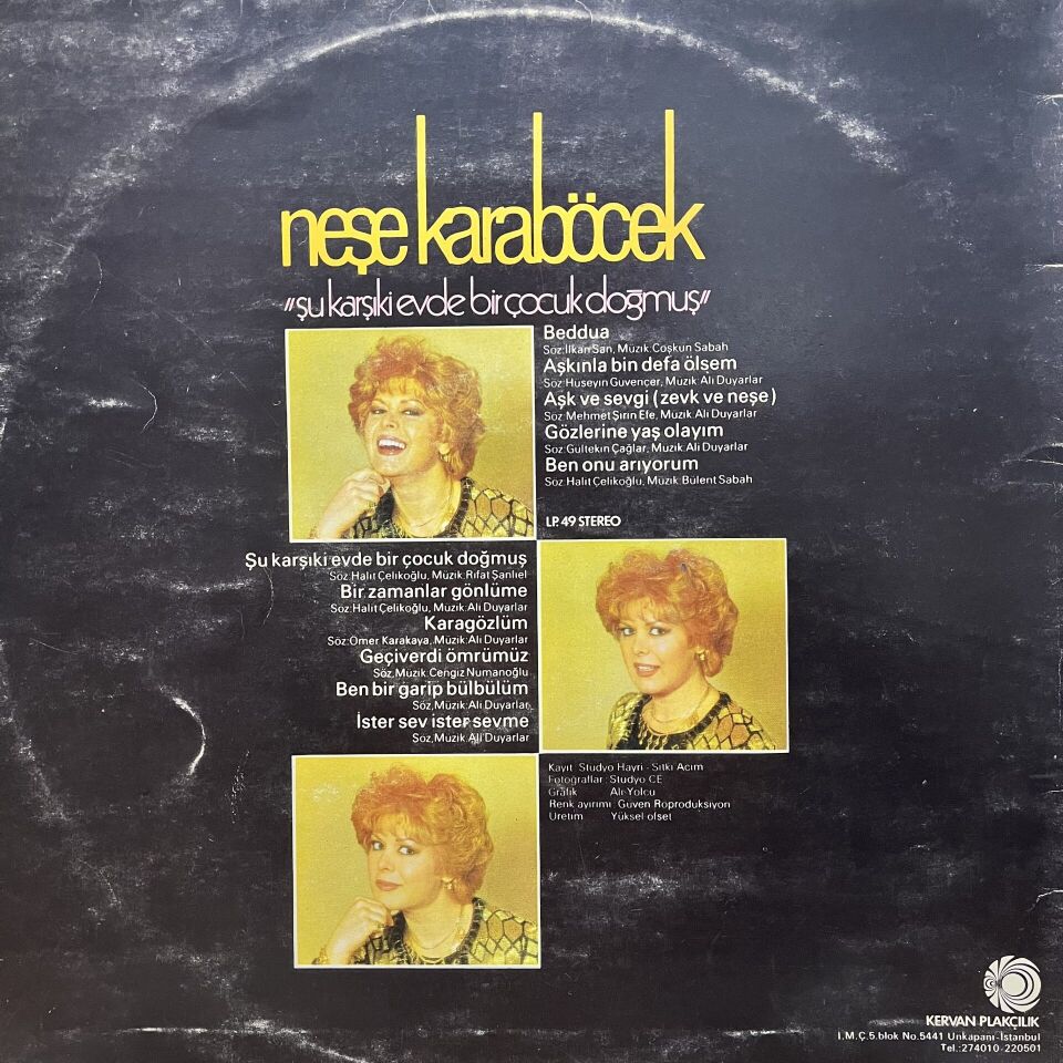 Neşe Karaböcek – Şu Karşıki Evde Bir Çocuk Doğmuş