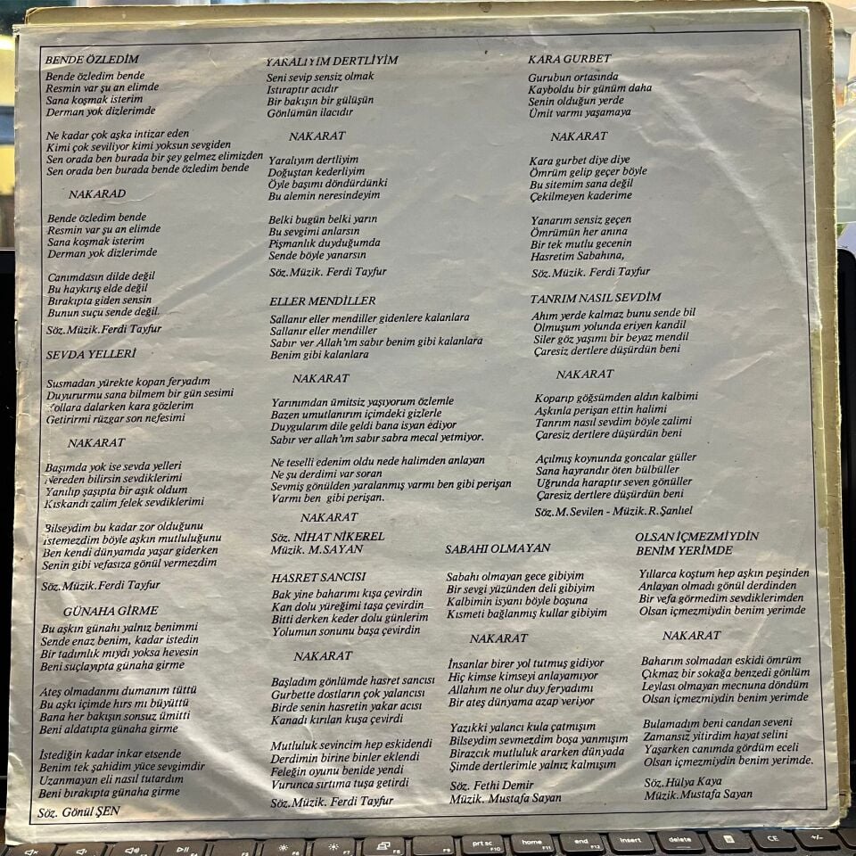 Ferdi Tayfur – Bende Özledim