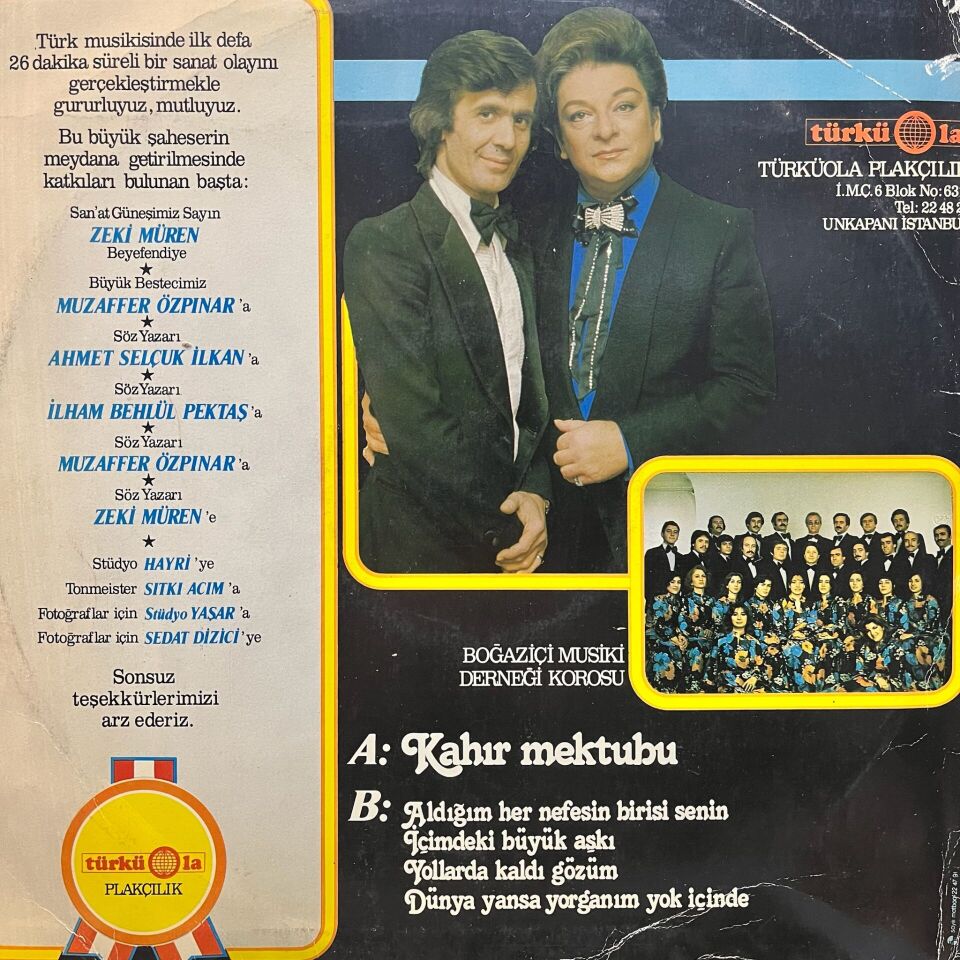 Zeki Müren – Kahır Mektubu