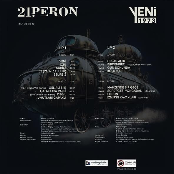 21.Peron - Yeni 1973 2'li Plak