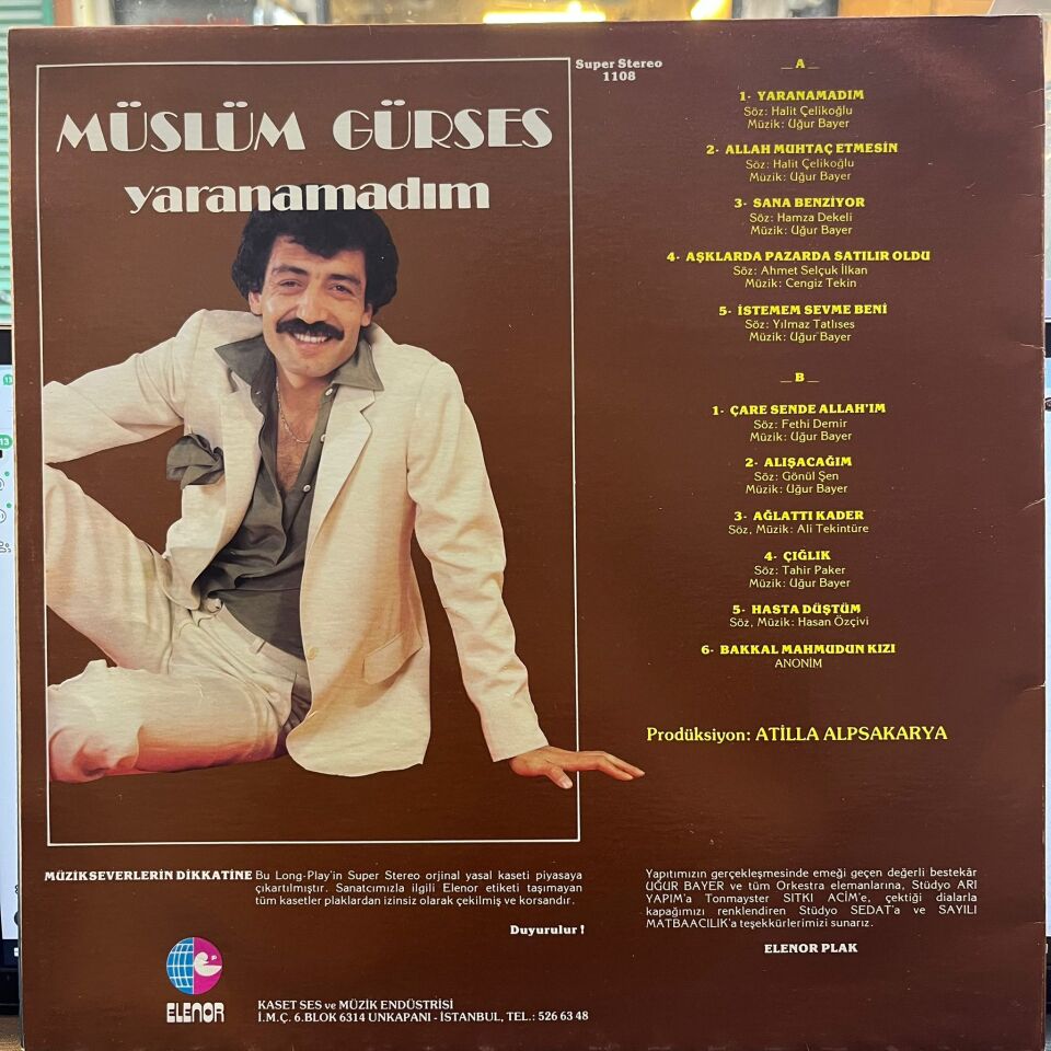 Müslüm Gürses – Yaranamadım