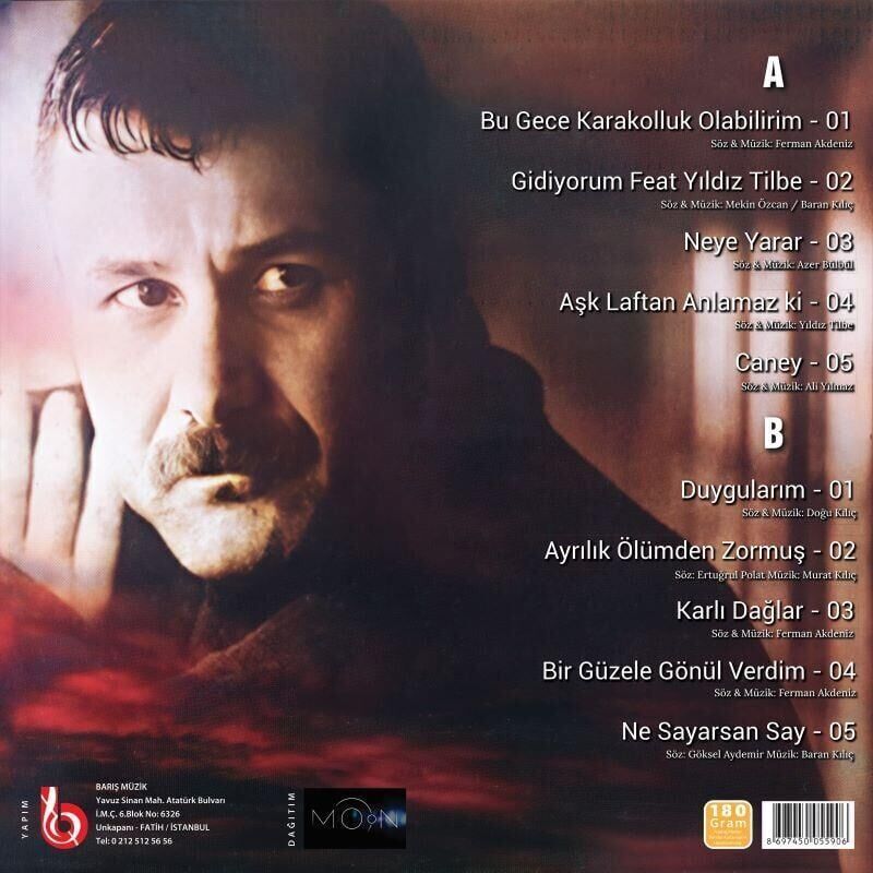 -Azer Bülbül - Duygularım 33'lük Plak