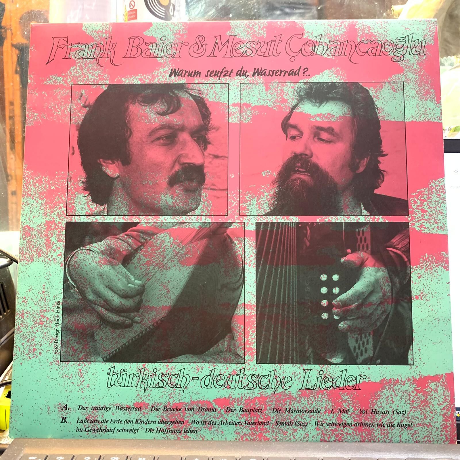 Frank Baier (2) & Mesut Çobancaoğlu –Warum Seufzt Du, Wasserrad?.. = Dolap, Niçin İnilersin?.. (Türkisch-Deutsche Lieder = Türkçe Ve Almanca Şarkılar)