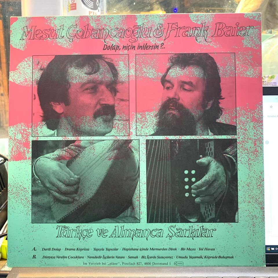 Frank Baier (2) & Mesut Çobancaoğlu –Warum Seufzt Du, Wasserrad?.. = Dolap, Niçin İnilersin?.. (Türkisch-Deutsche Lieder = Türkçe Ve Almanca Şarkılar)