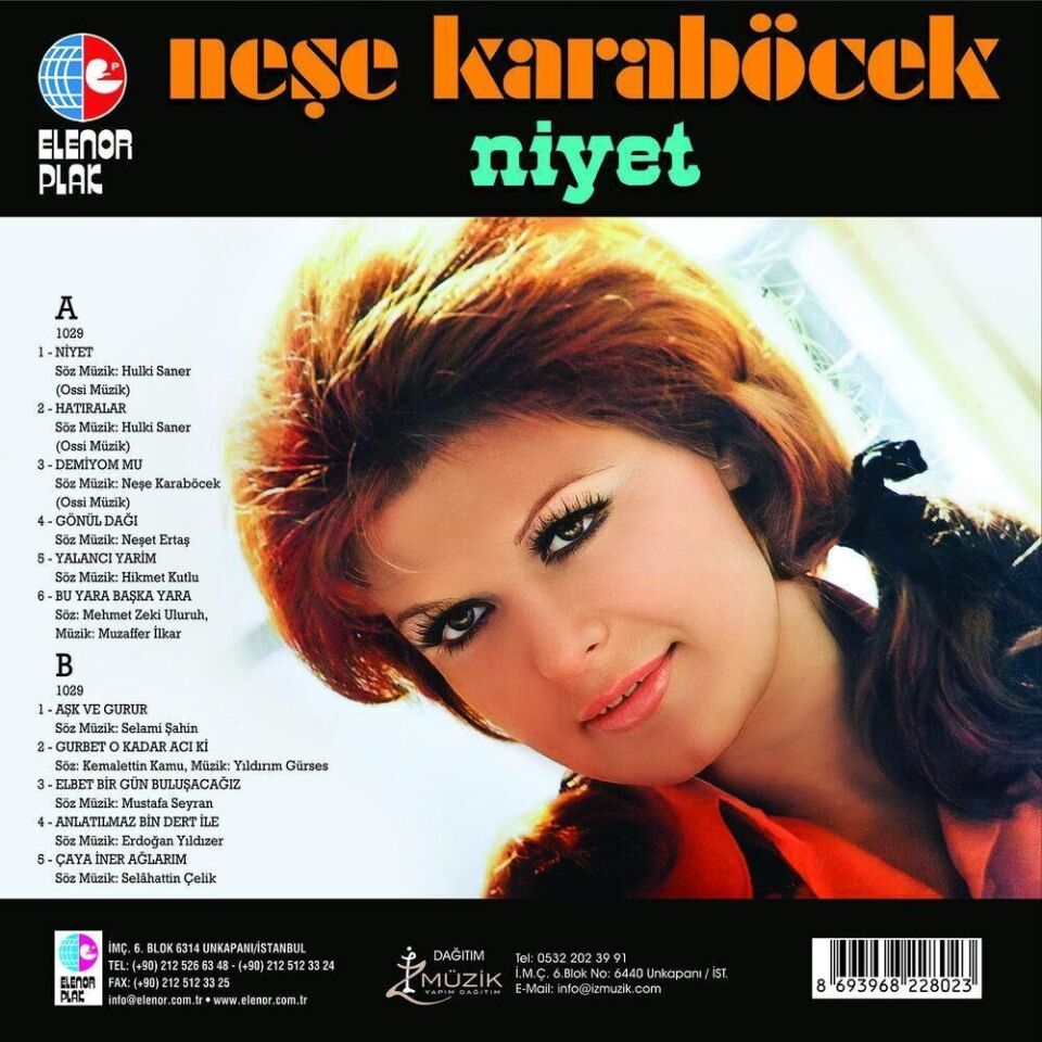 -Neşe Karaböcek - Niyet 33'lük Yeni Baskı Plak