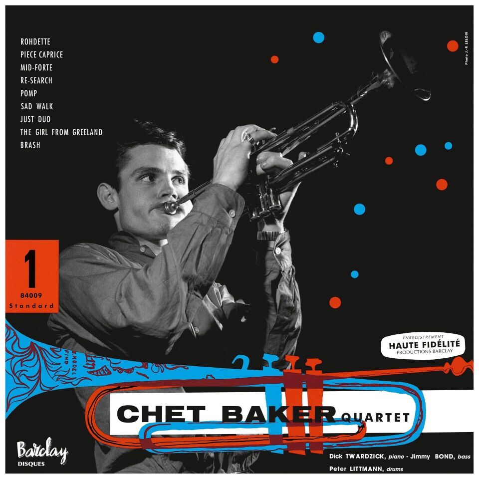 Chet Baker - Quartet In Paris V.1 Plak