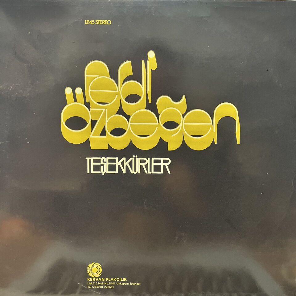 Ferdi Özbeğen – Teşekkürler
