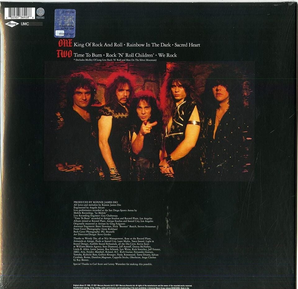 Dio - Intermission Plak