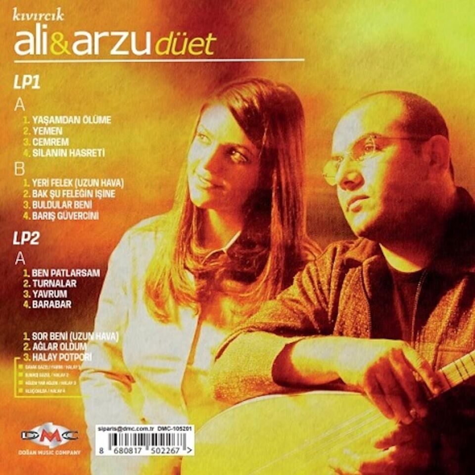 Kıvırcık Ali - Arzu - Düet 2'li Plak