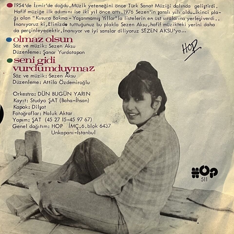 Sezen Aksu – Olmaz Olsun / Seni Gidi Vurdumduymaz