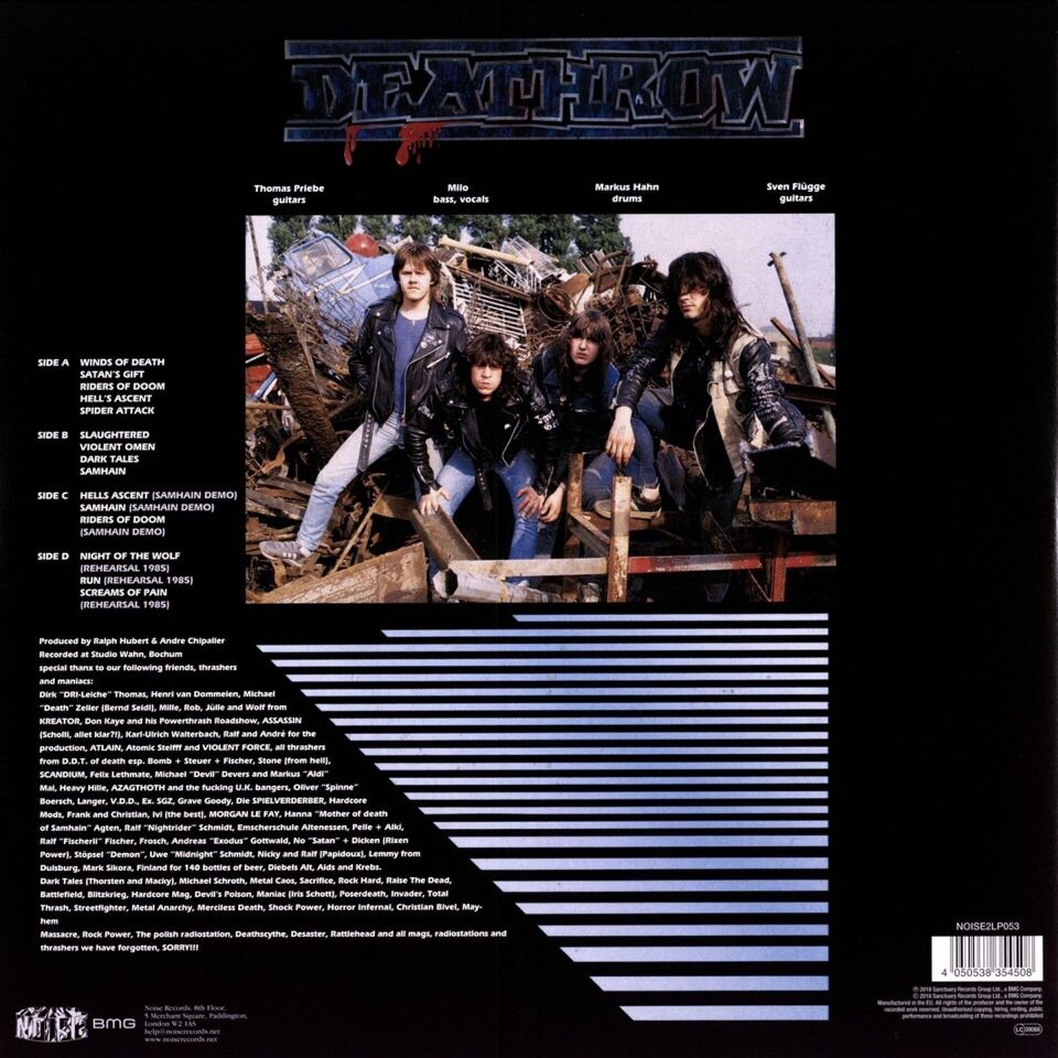 Deathrow – Riders Of Doom 2'li Plak