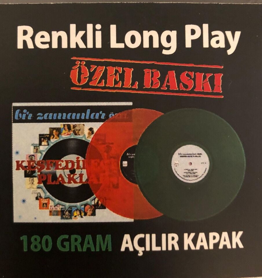 Bir Zamanlar Özel Yeşil Kırmızı 2'li Plak