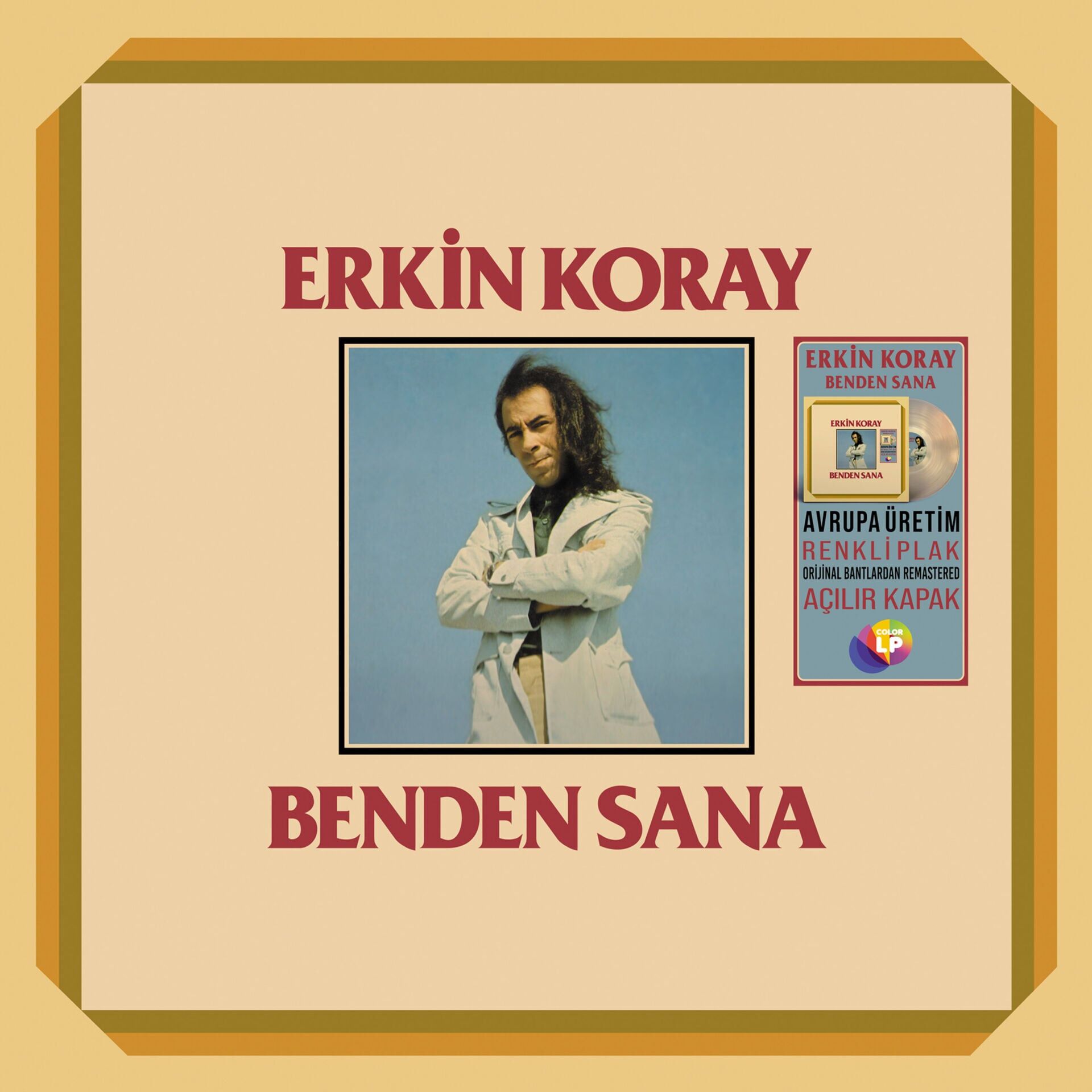 Erkin Koray - Benden Sana Renkli Plak