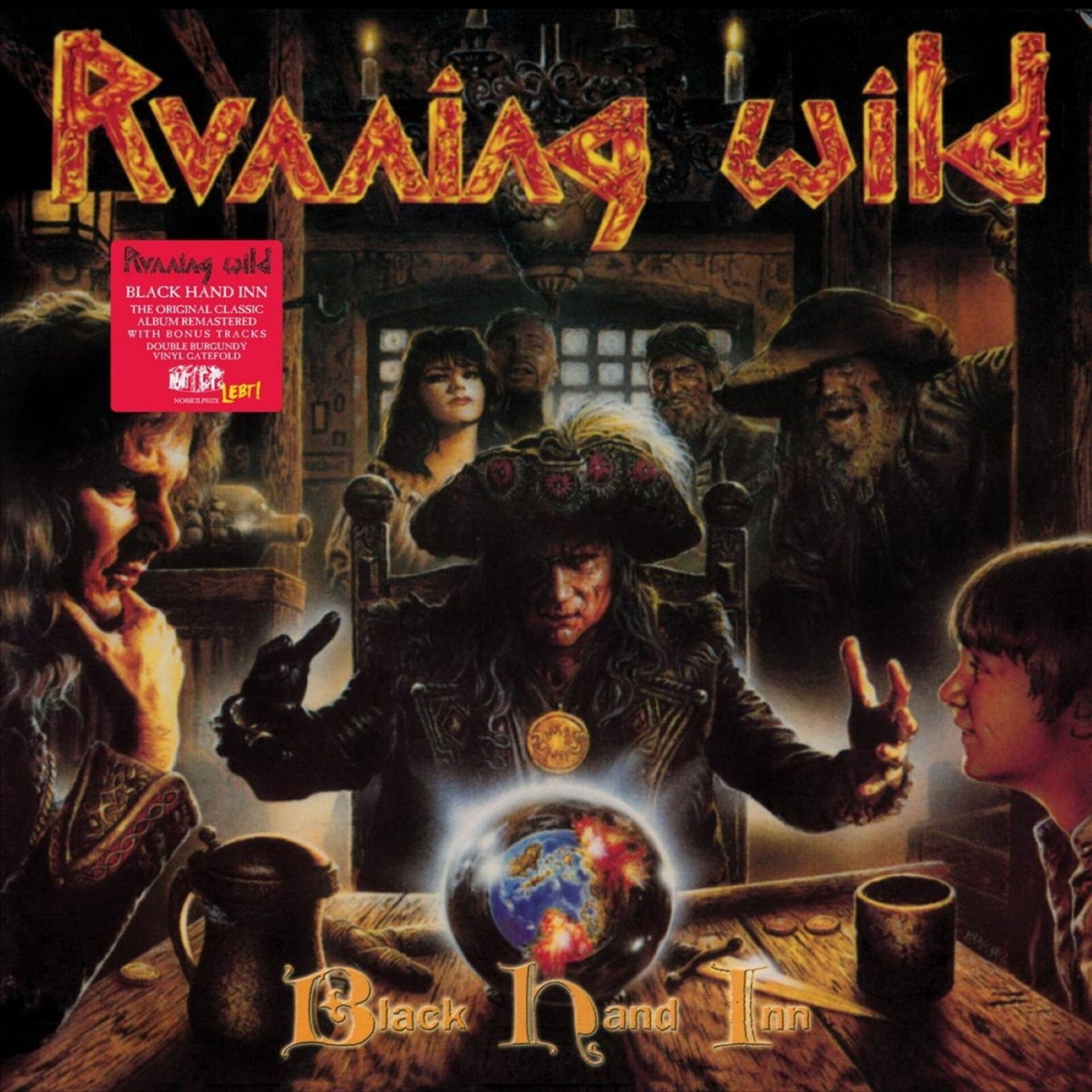 Running Wild - Black Hand Inn 2'li Plak