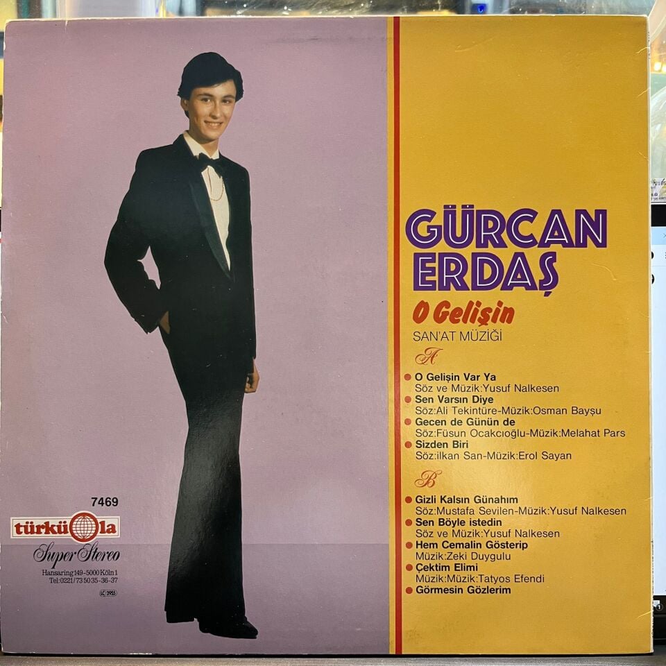 Gürcan Erdaş – O gelisin var ya...