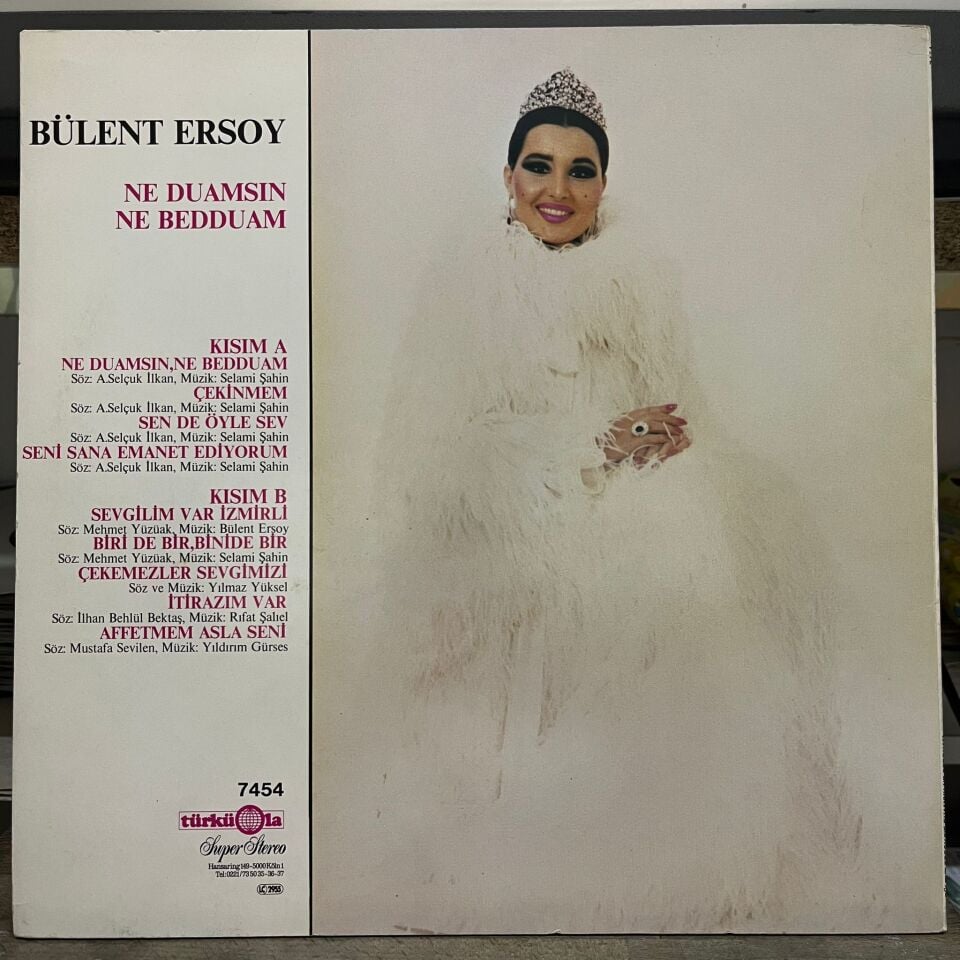 Bülent Ersoy – Ne Duamsım Ne Bedduam