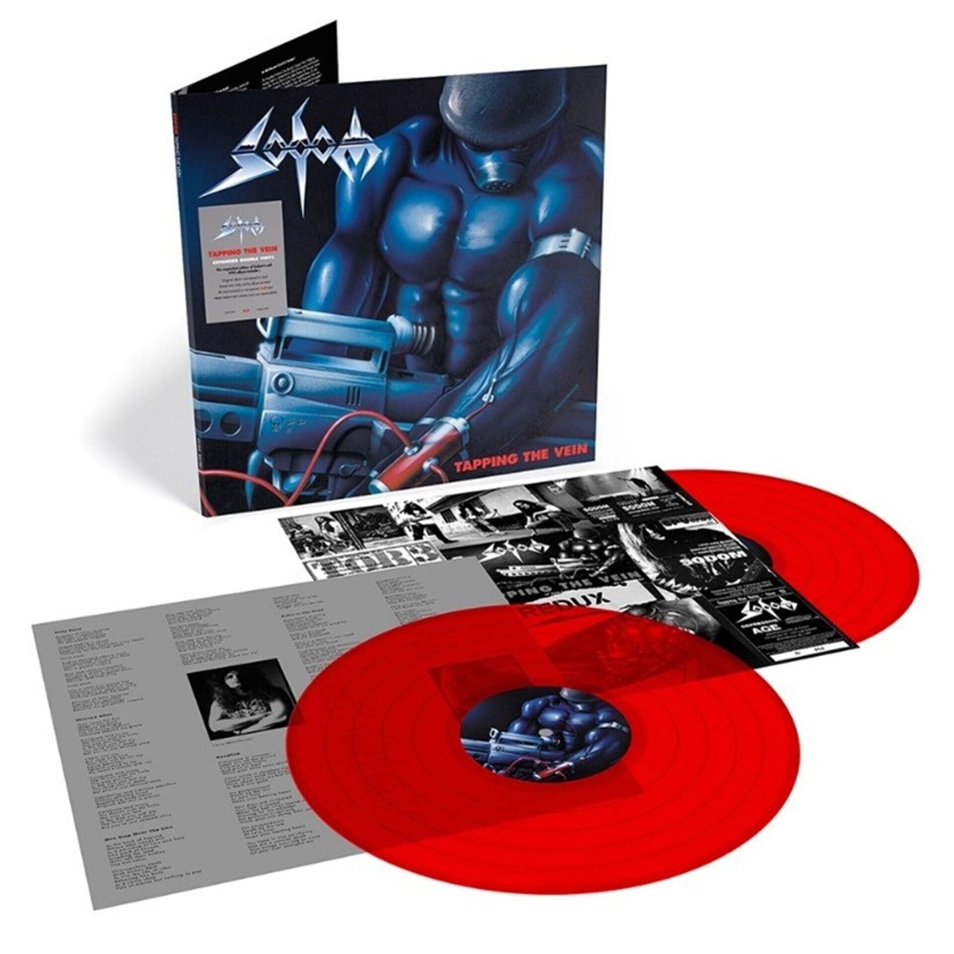 Sodom - Tapping The Vein 2'li Red Plak