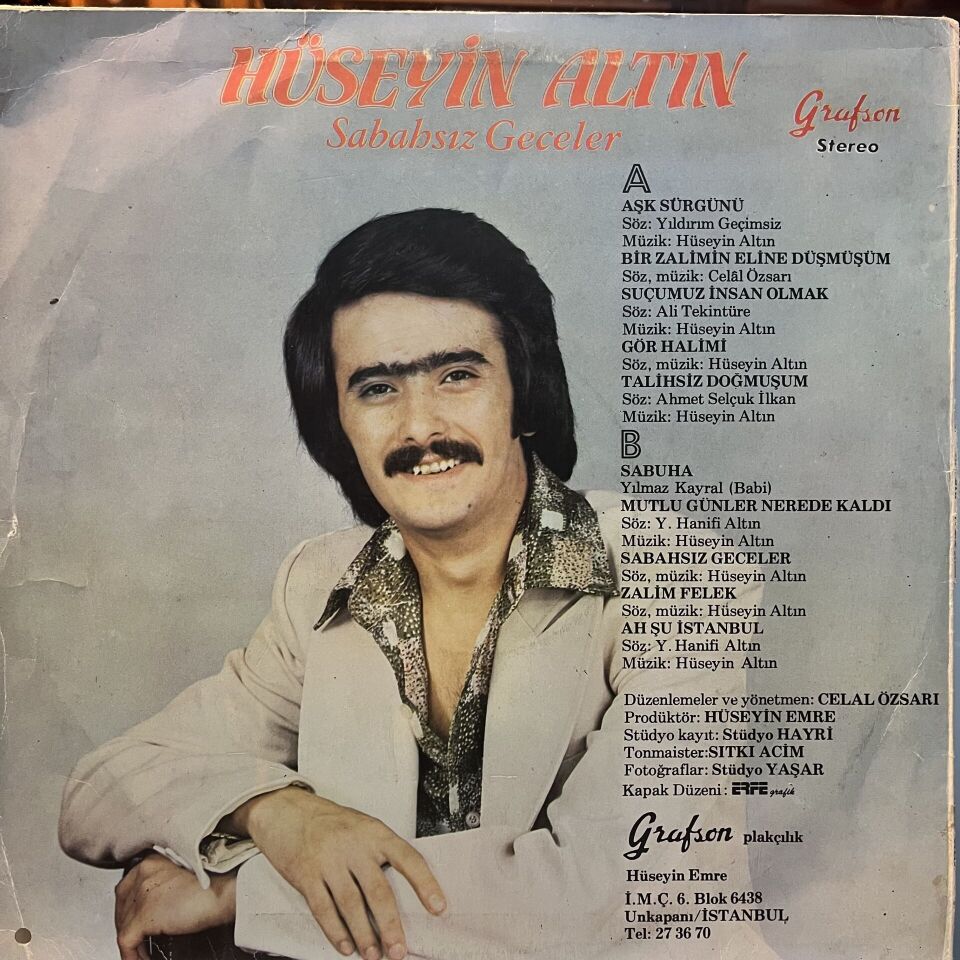 Hüseyin Altın – Sabahsız Geceler