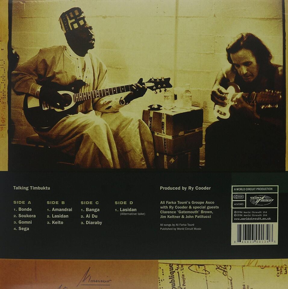 Ali Farka Toure - Talking Timbuktu 2'li Plak