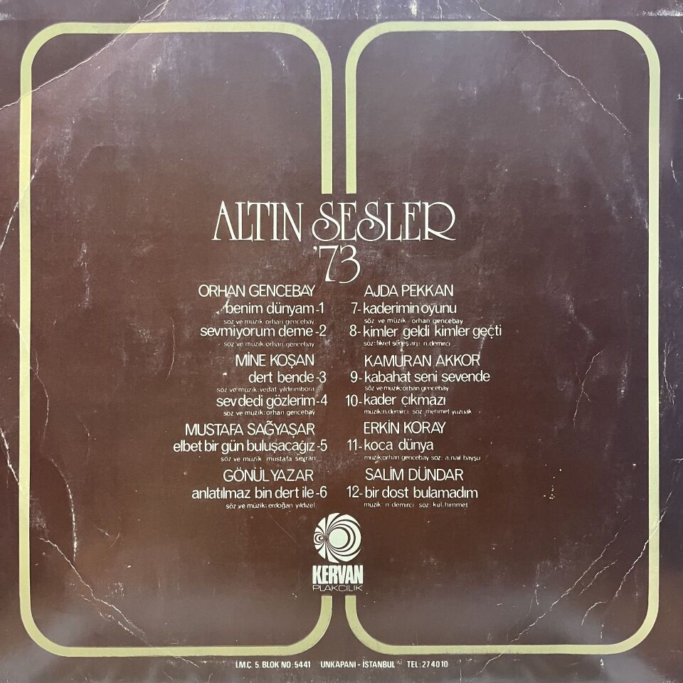 Various – Altın Sesler '73