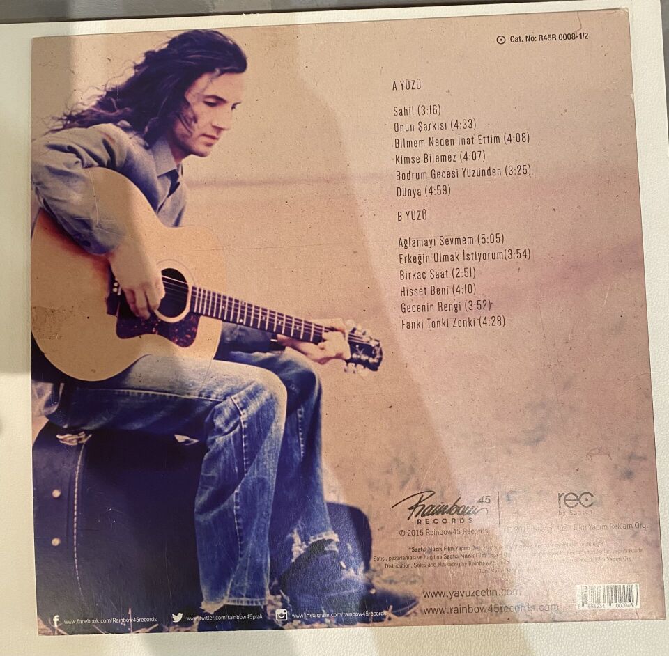 Yavuz Çetin - İlk Plak