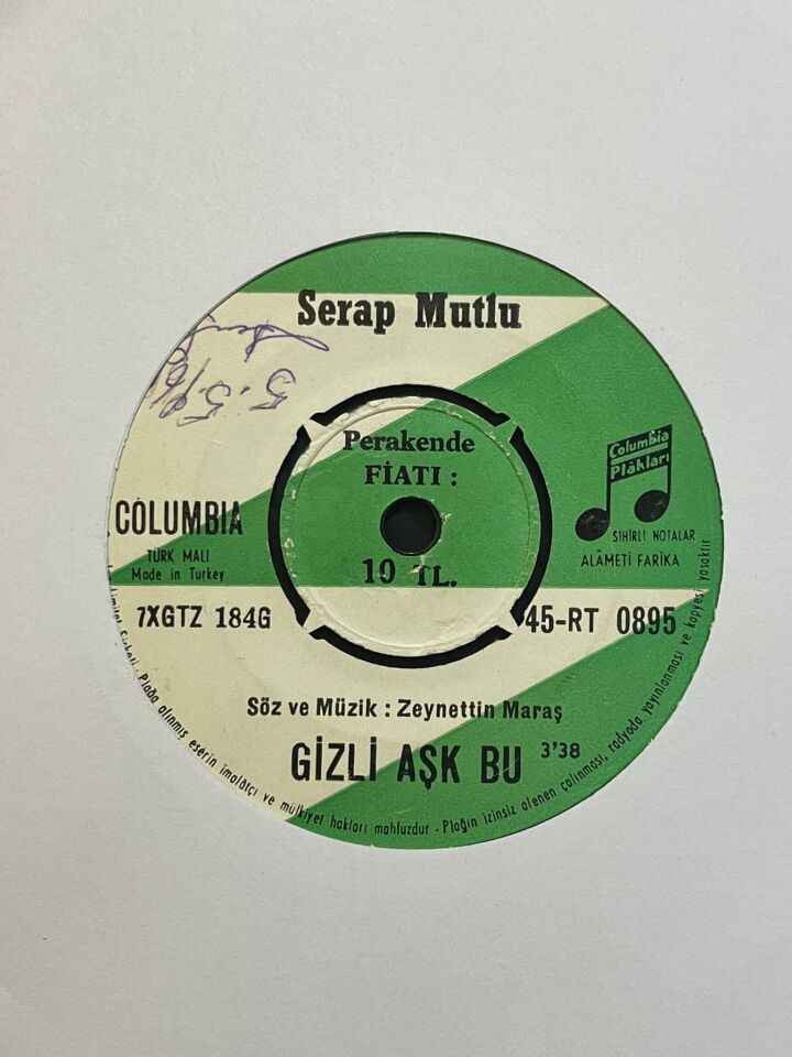 Serap Mutlu – İnleyen Nağmeler / Gizli Aşk Bu