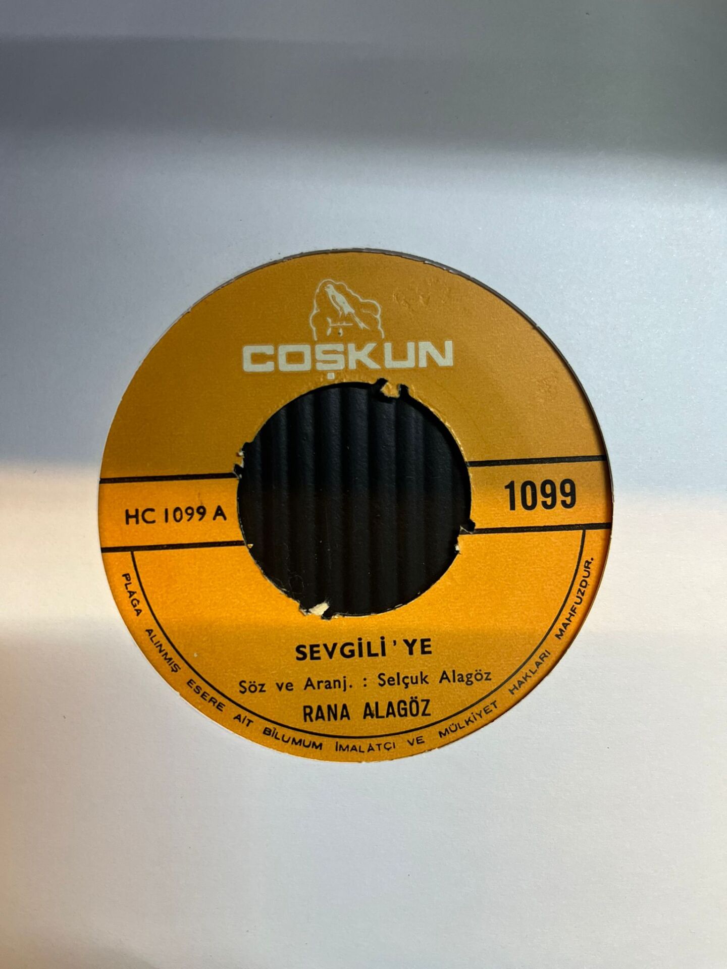 Rana Alagöz – Sevgiliye / Herşey Bitmiştir Artık