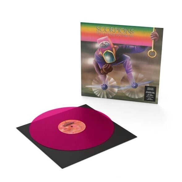 Scorpions - Fly To The Rainbow Transparent Purple Plak