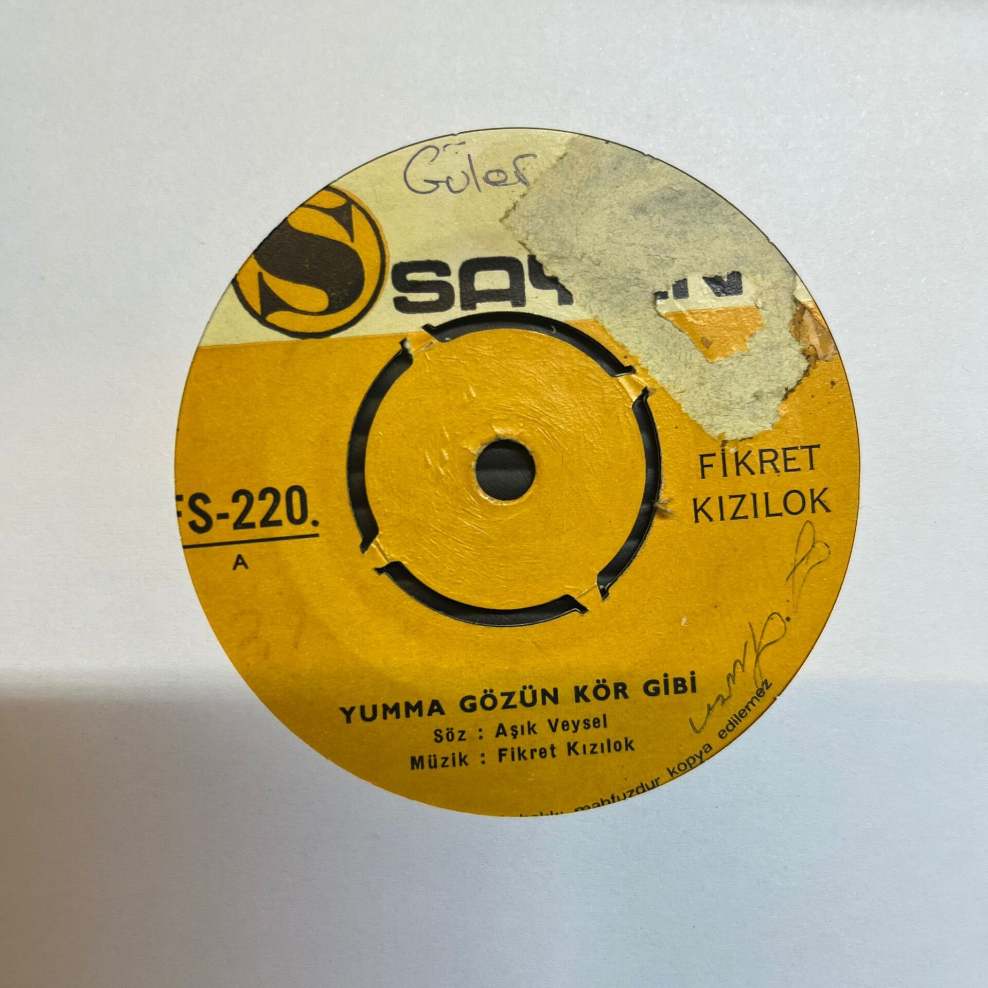 Fikret Kızılok – Yumma Gözün Kör Gibi / Yağmur Olsam