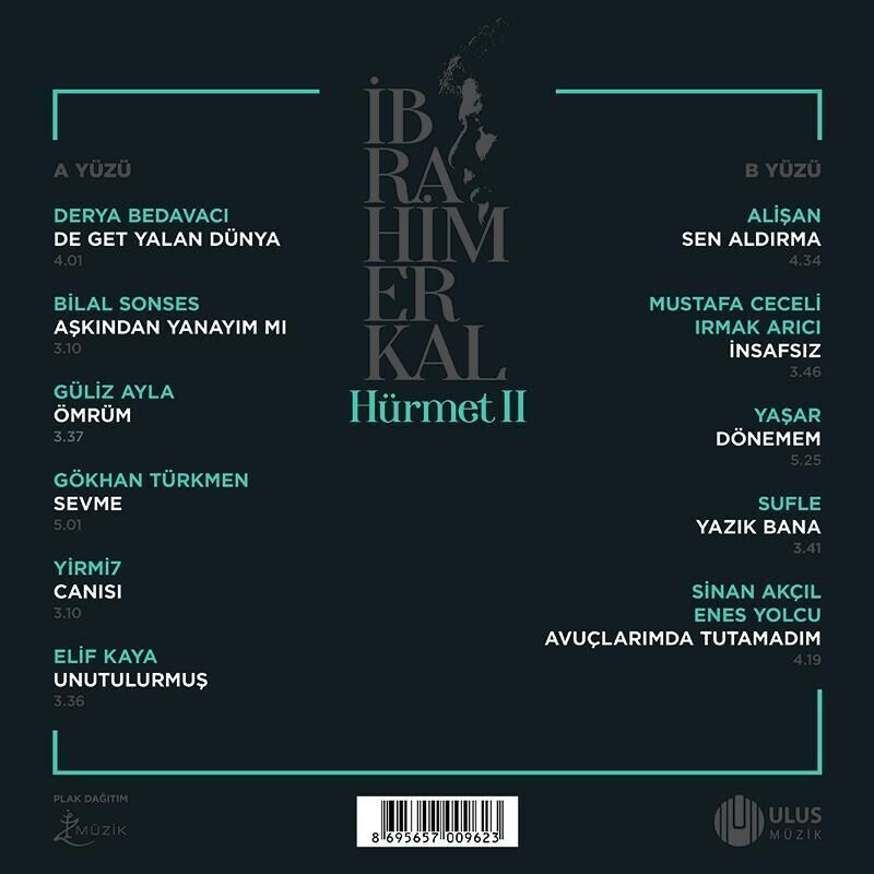 İbrahim Erkal - Hürmet II Mavi Plak