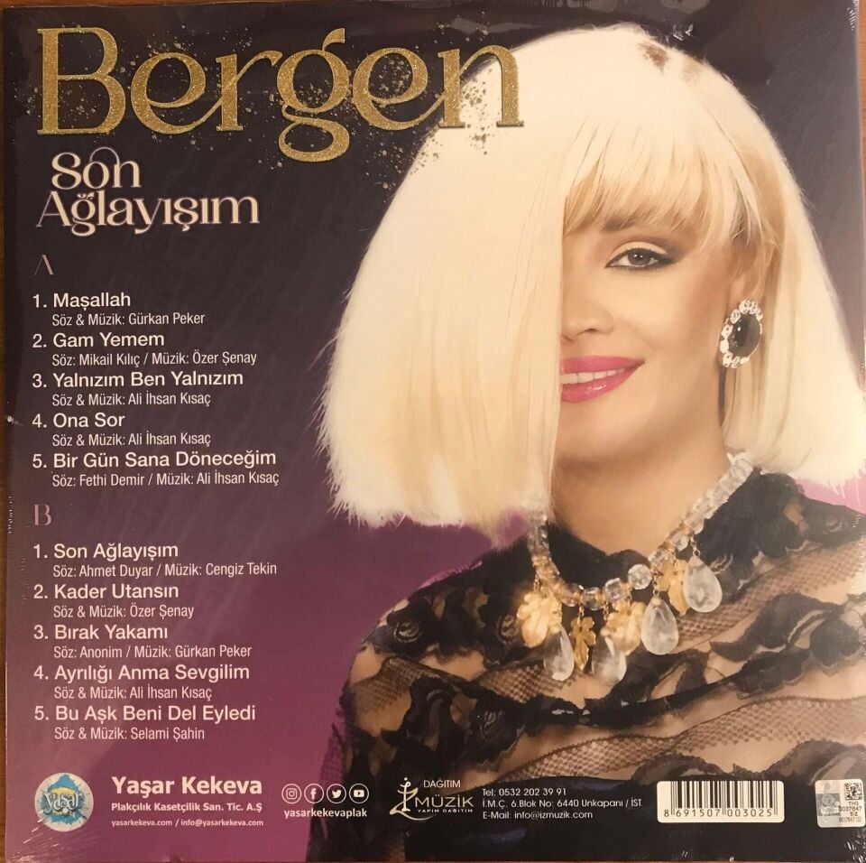 Bergen - Son Ağlayışım Plak