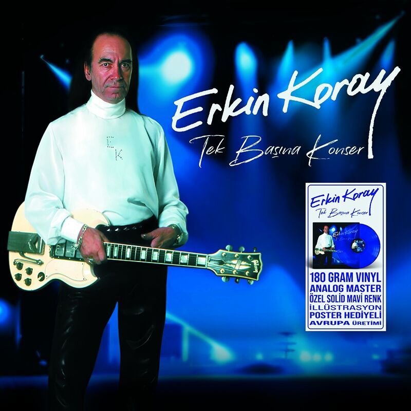 Tek Başına Konser (Mavi Plak) - Plak Erkin Koray