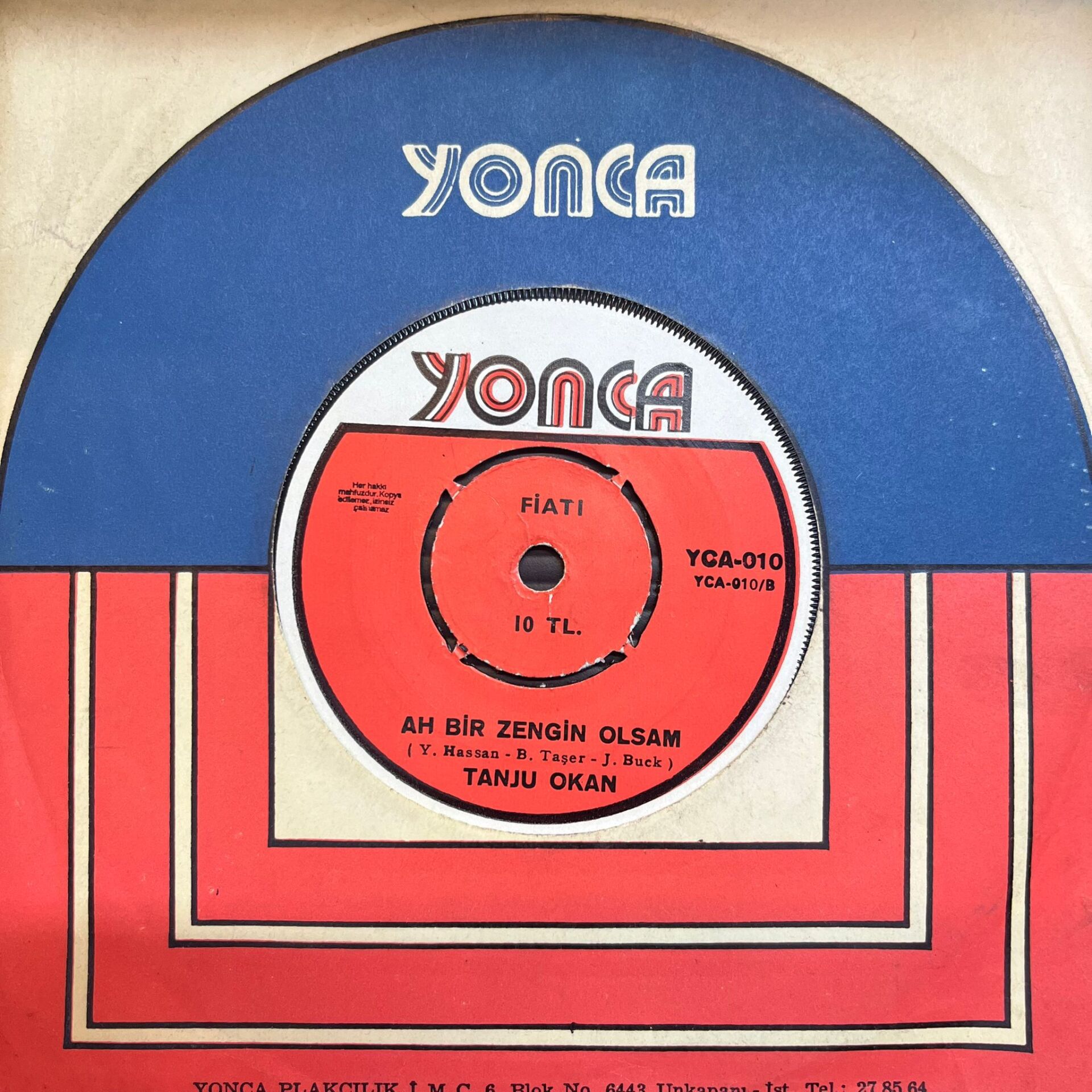 Tanju Okan – Hasret / Ah Bir Zengin Olsam