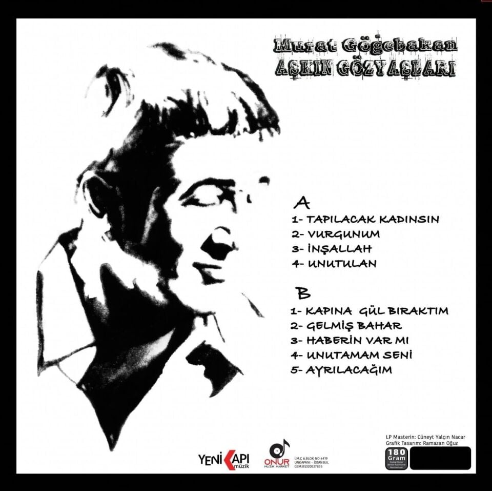 -Murat Göğebakan - Aşkın Gözyaşları 33'lük Plak