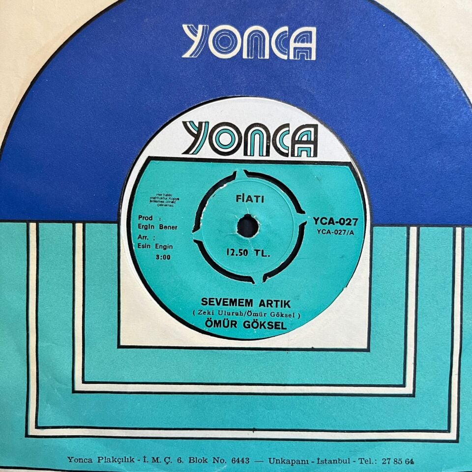 Ömür Göksel – Sevemem Artık / Yarım Kalan Hikâyemiz