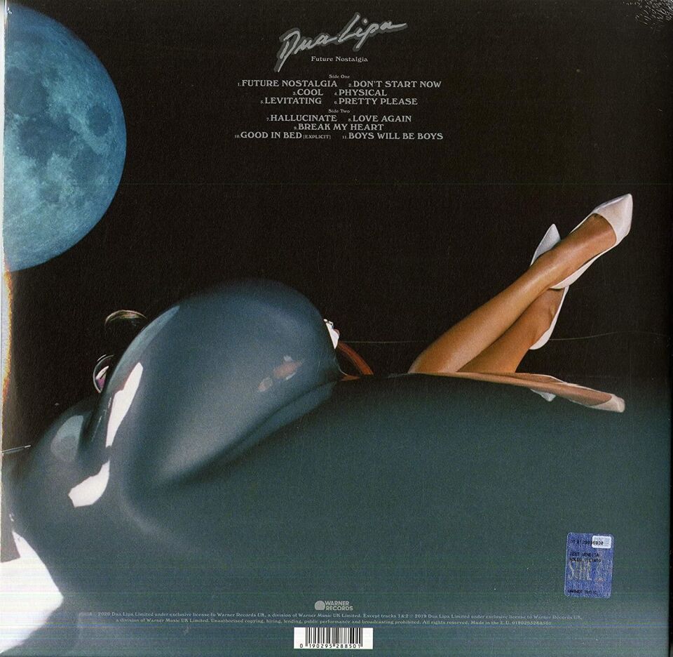 Dua Lipa - Future Nostalgia Plak
