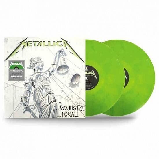 Metallica - And Justice For All Yeşil 2'li Plak