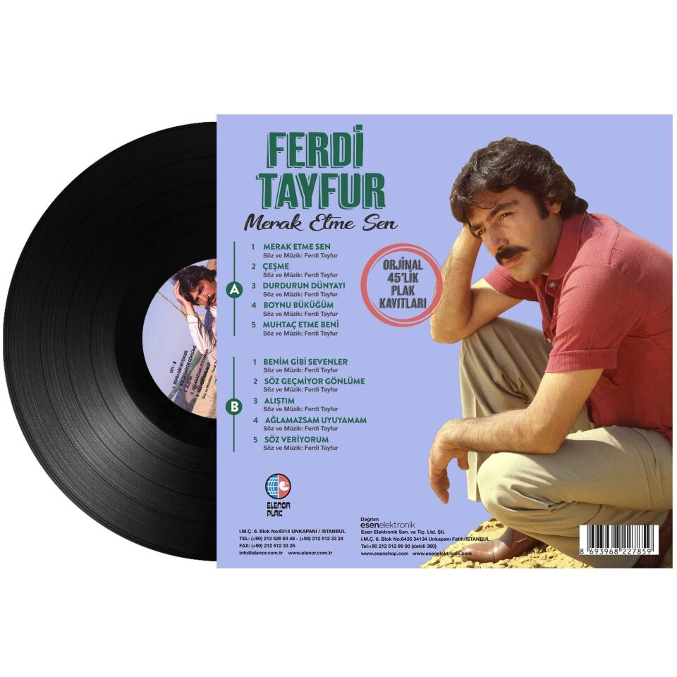 Merak Etme Sen - Plak Ferdi Tayfur