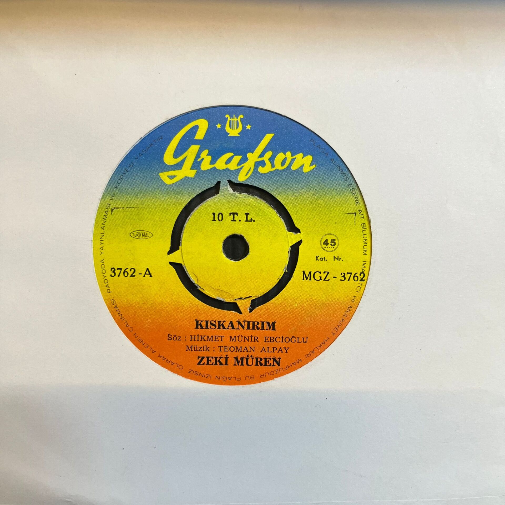 Zeki Müren – Kıskanırım / Ömrümce Adım Adım