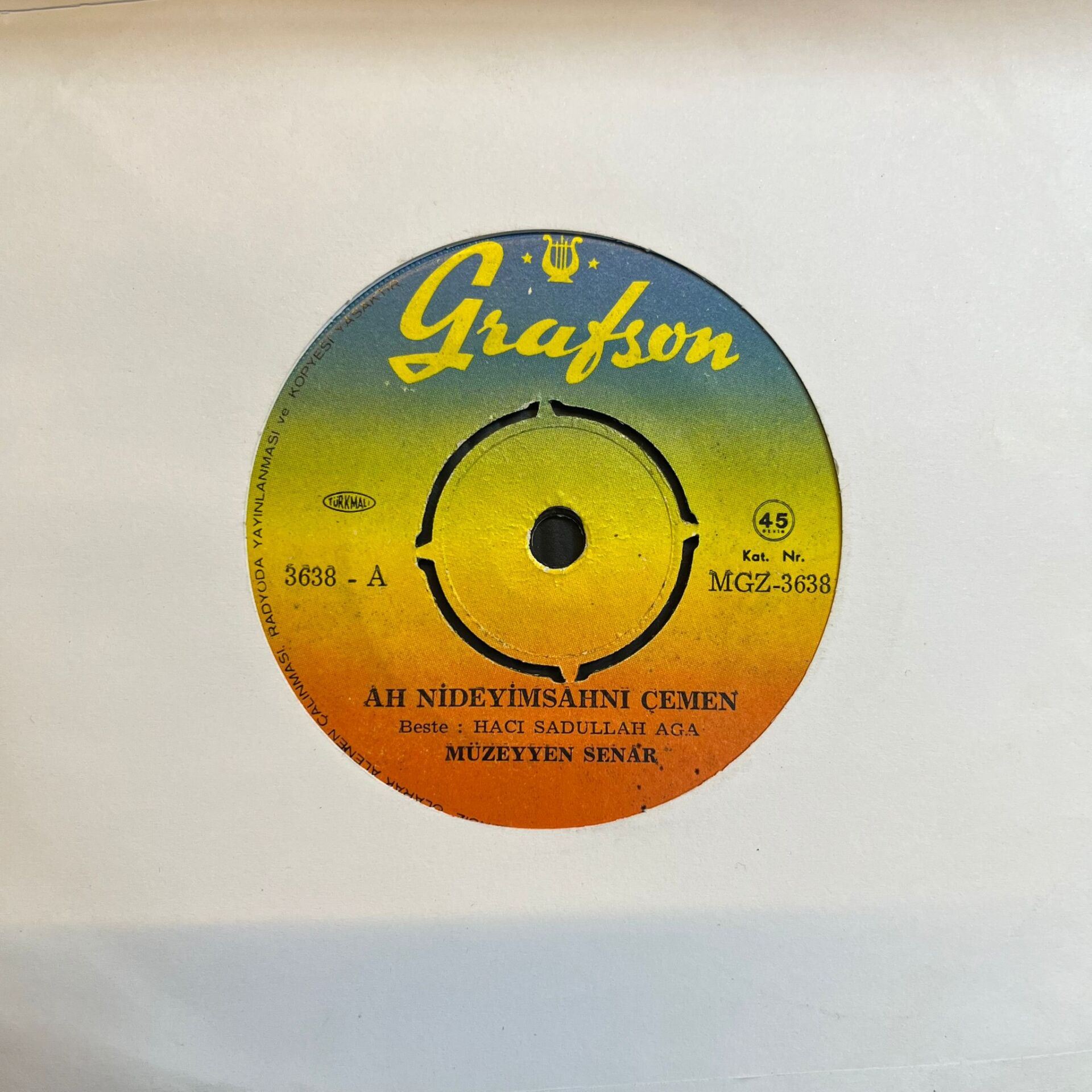 Müzeyyen Senar - Ah Nideyim Sahnı Çemen